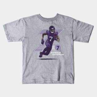 Rashod Bateman Baltimore Fast Type Kids T-Shirt